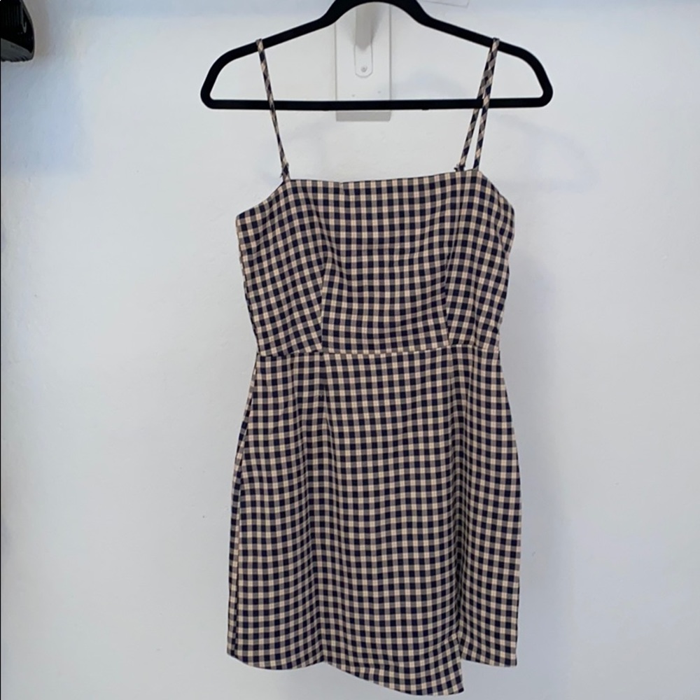 Princess Polly gingham dress never been worn